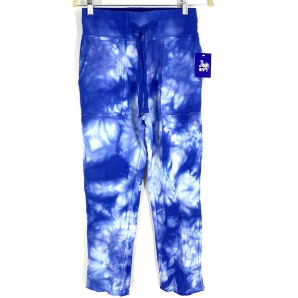 JoyLab Women's High-Rise Cropped Straight Leg Jogger Pants with Raw Hem Size XS - Picture 3 of 8